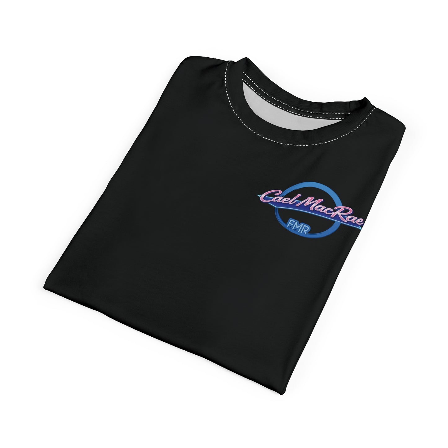 CAEL MACRAE Team Funmusik Radio - Unisex Cut & Sew T-Shirt Polyester - Sportswear Iron Monkey 23