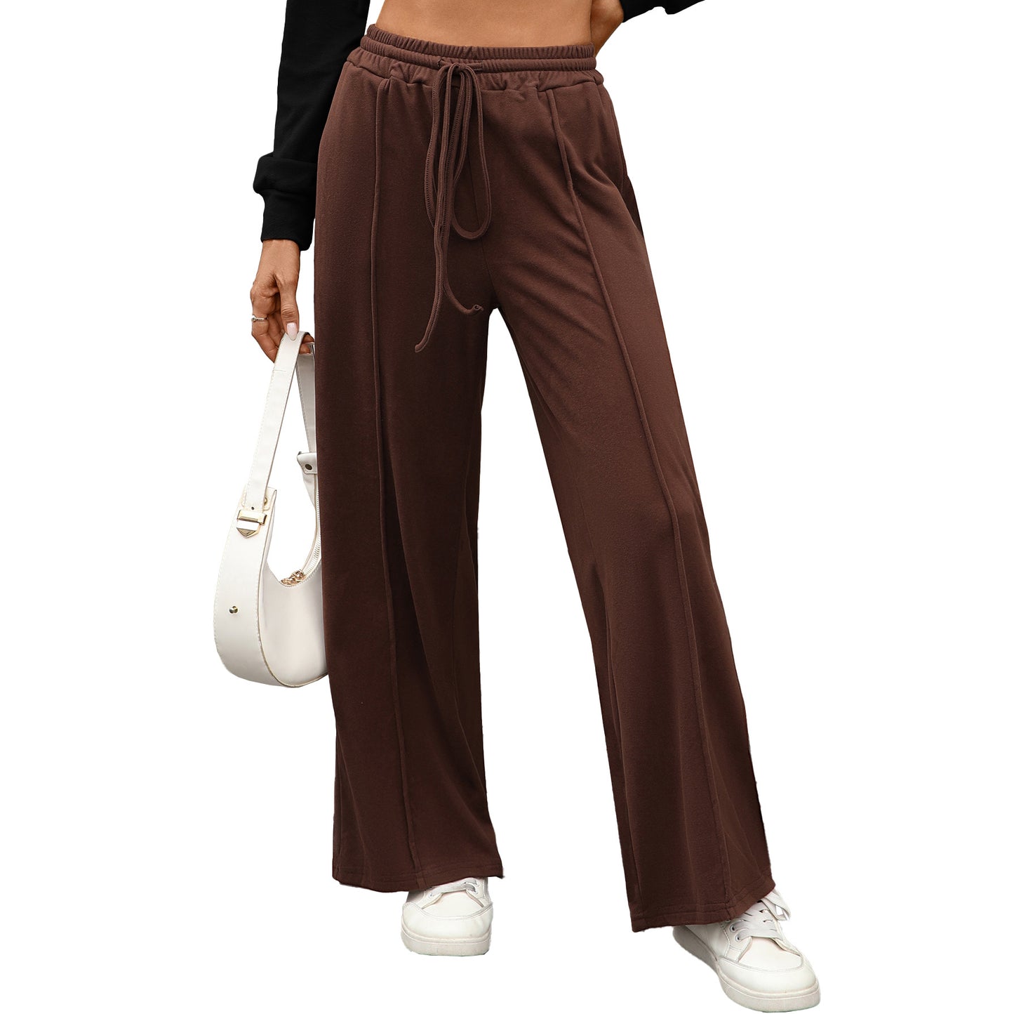Premium Loose Pants Damen – Drawstring Hose mit Taschen & Kordelzug - Sportswear Iron Monkey 23