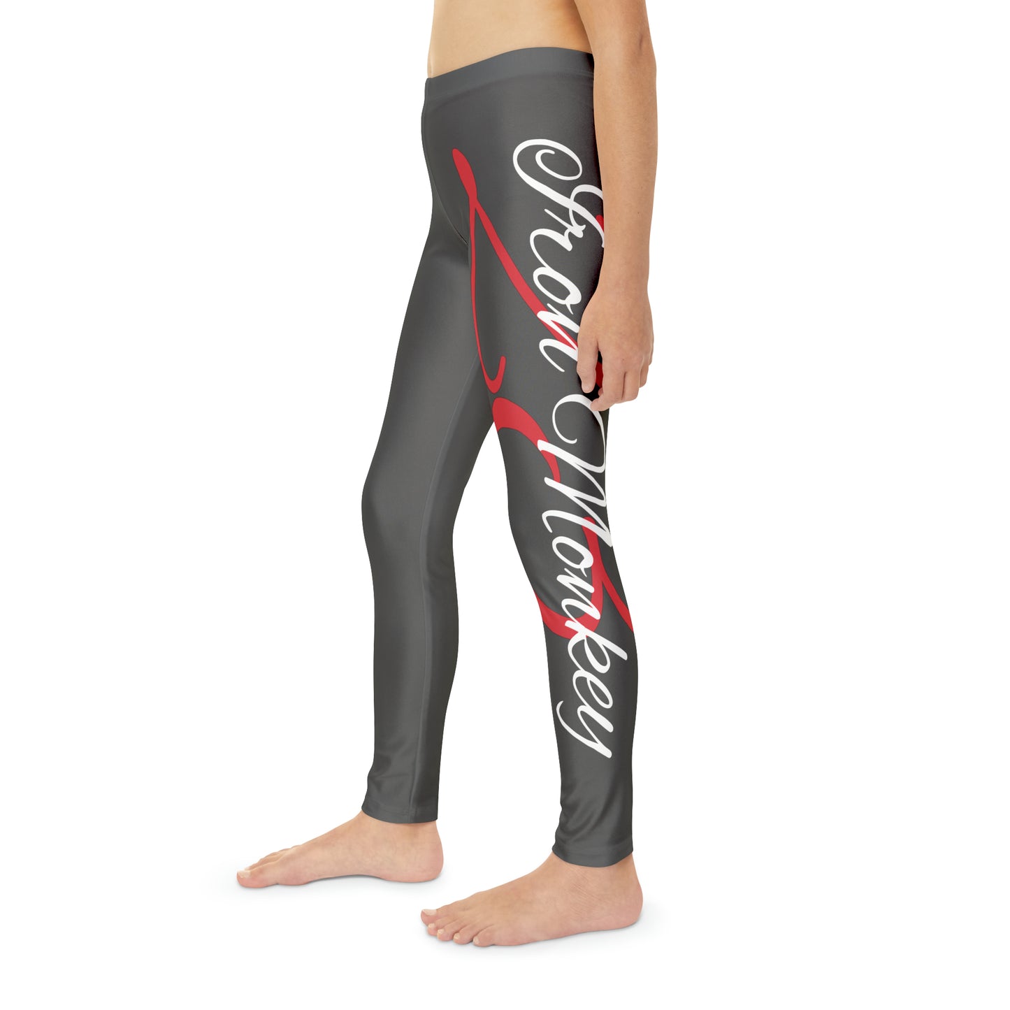 Youth Full-Length Leggings (AOP) - Sportswear Iron Monkey 23