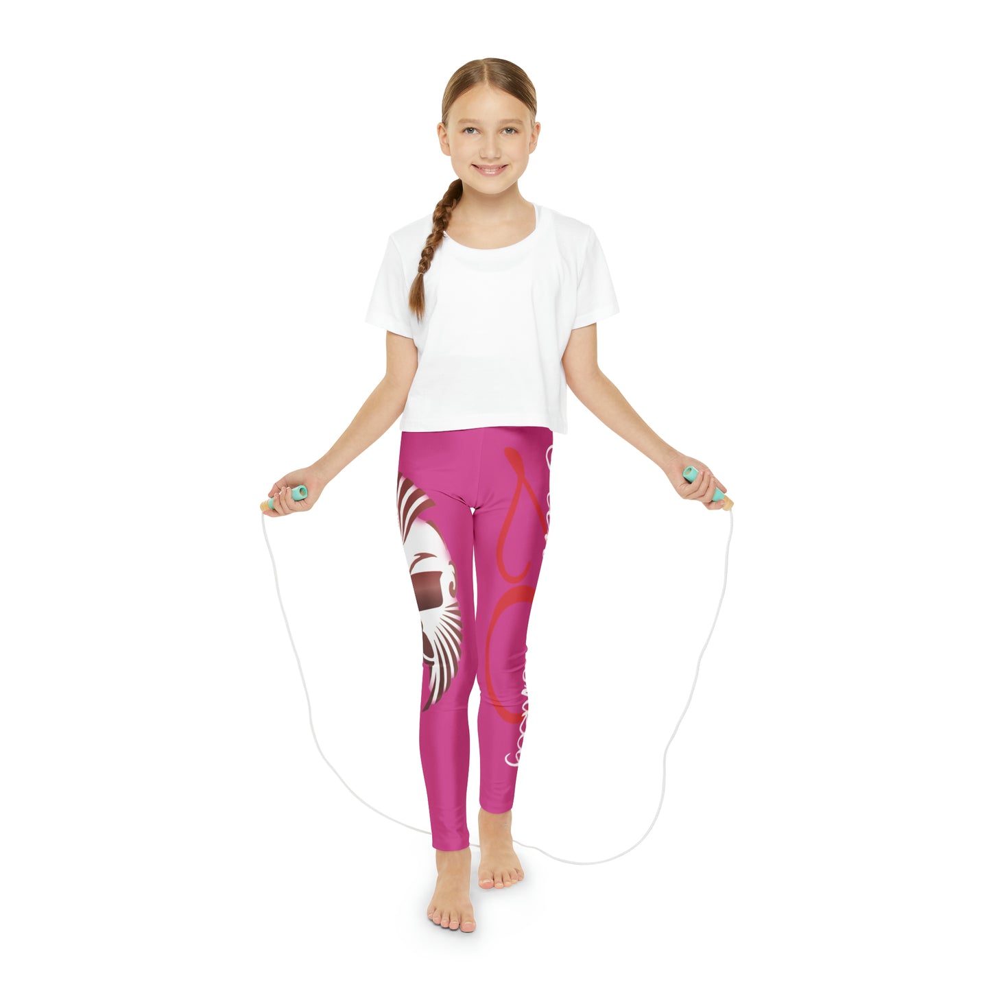 Youth Full-Length Leggings (AOP) - Sportswear Iron Monkey 23