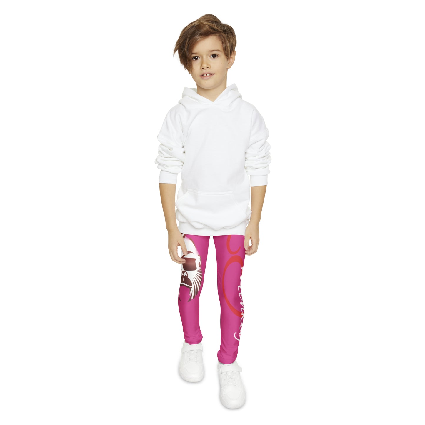 Youth Full-Length Leggings (AOP) - Sportswear Iron Monkey 23
