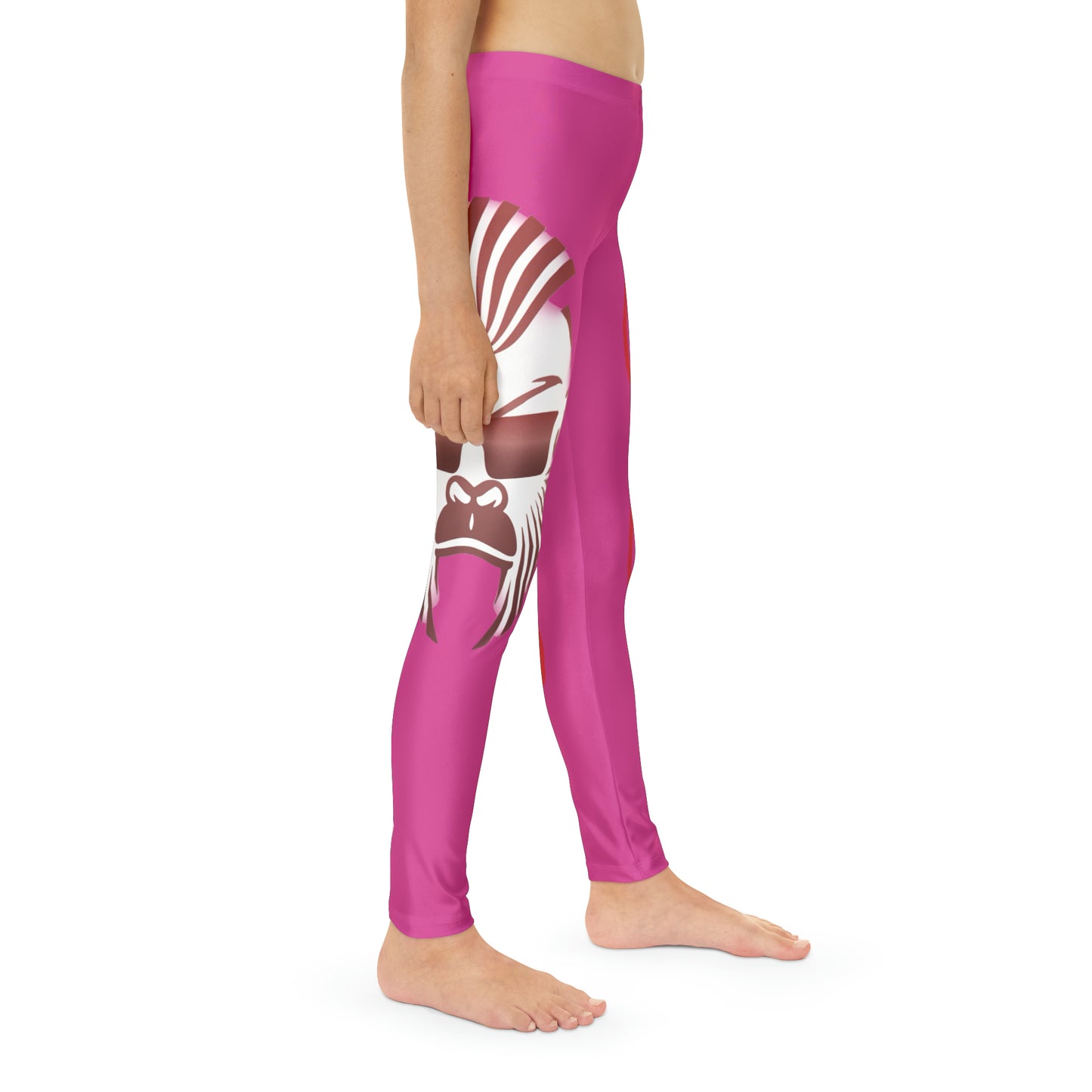 Youth Full-Length Leggings (AOP) - Sportswear Iron Monkey 23
