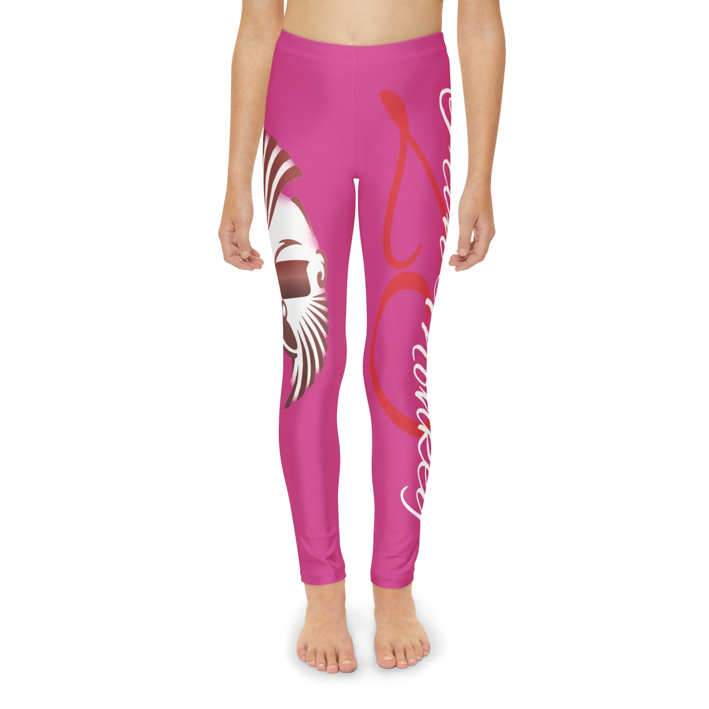 Youth Full-Length Leggings (AOP) - Sportswear Iron Monkey 23