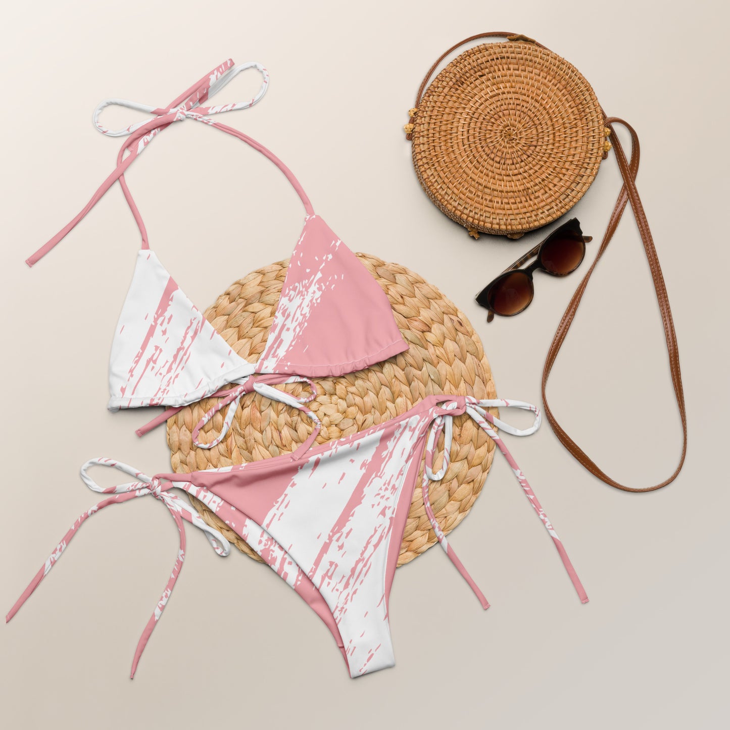 Recycelter Schnürbikini - Sportswear Iron Monkey 23