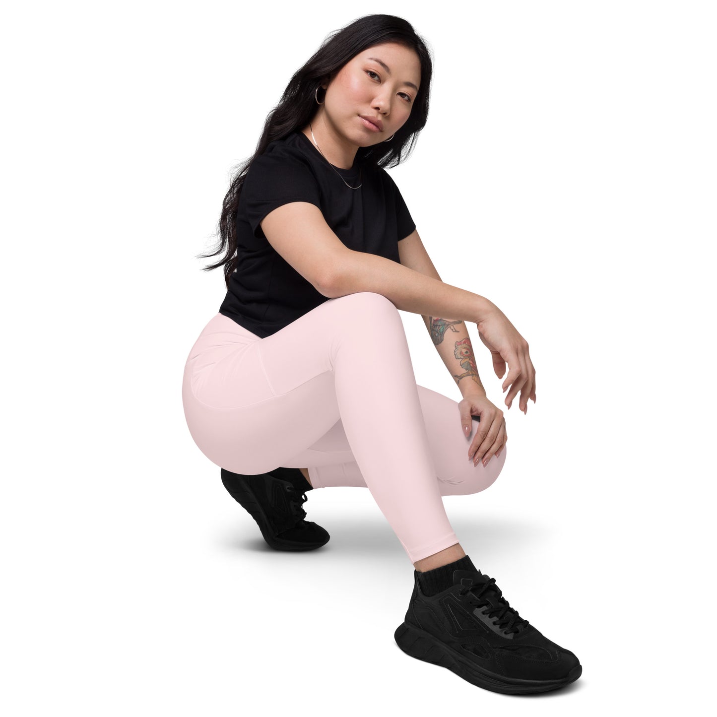 V-Bund-Leggings mit Taschen - Sportswear Iron Monkey 23