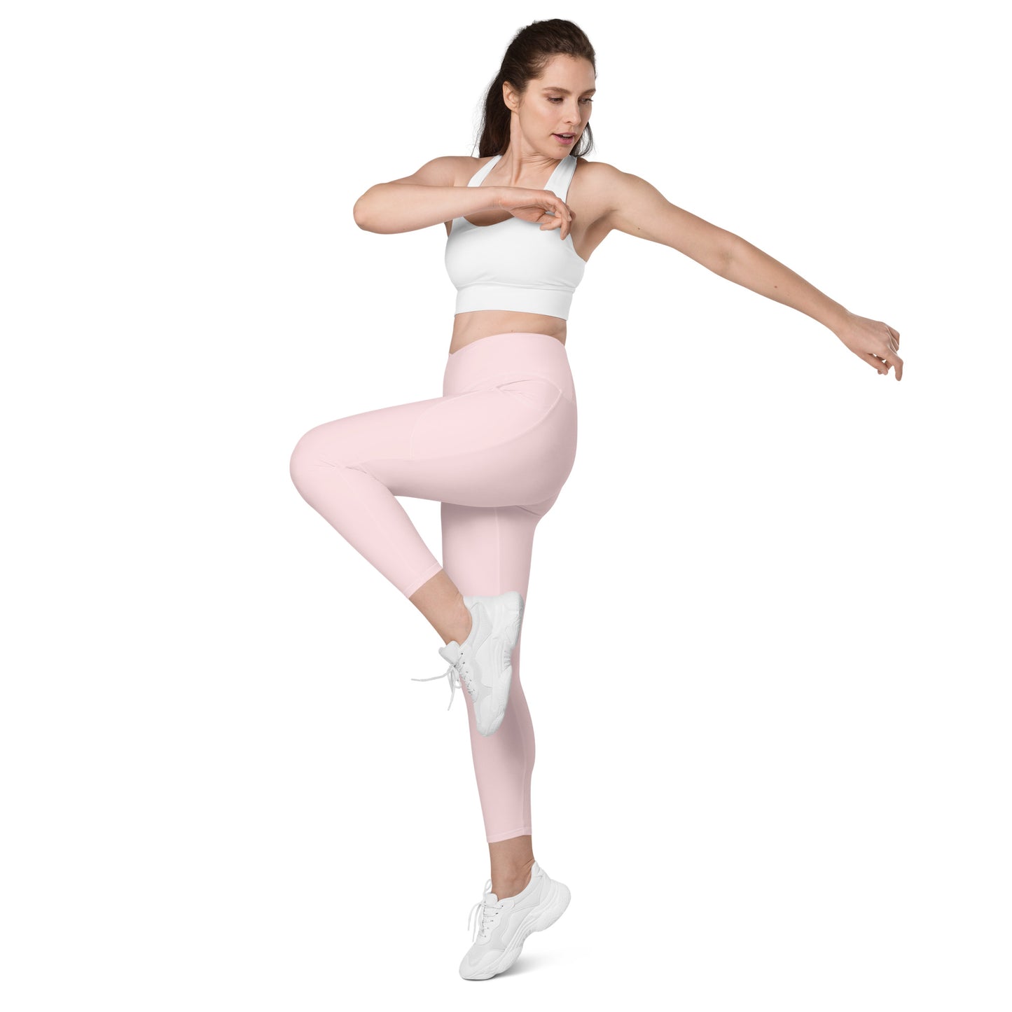 V-Bund-Leggings mit Taschen - Sportswear Iron Monkey 23