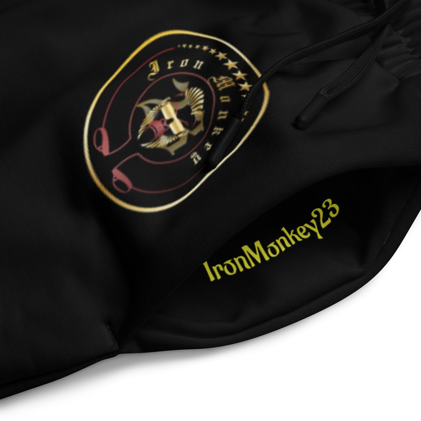 Unisex-Joggingshose mit weiten Beinen und Allover-Druck - Sportswear Iron Monkey 23
