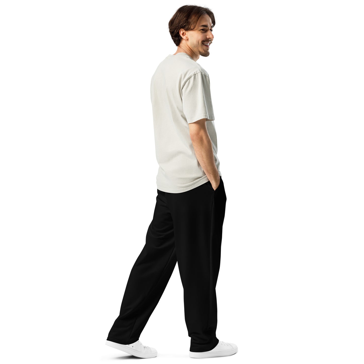 Unisex-Joggingshose mit weiten Beinen und Allover-Druck - Sportswear Iron Monkey 23