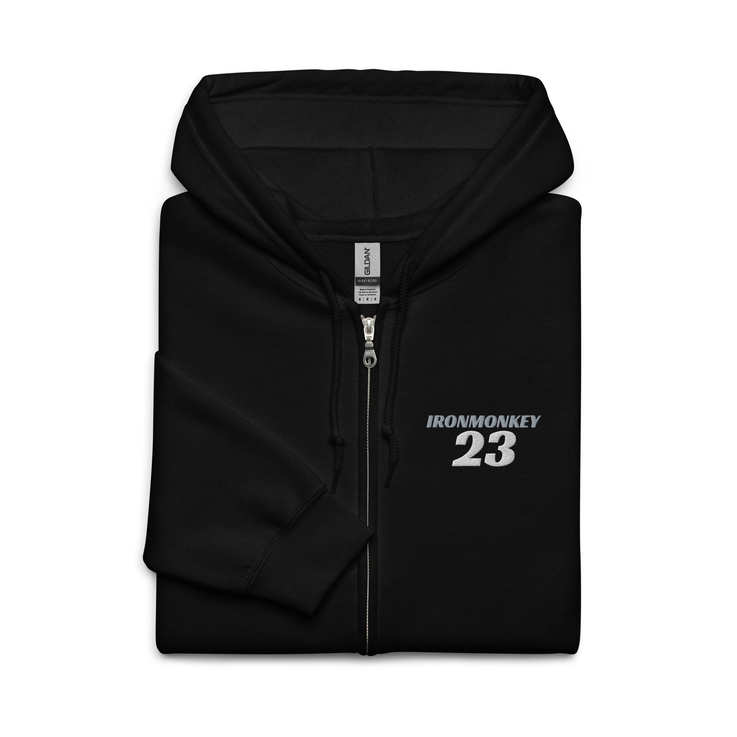 Unisex Heavy-Blend Zip Hoodie - Sportswear Iron Monkey 23