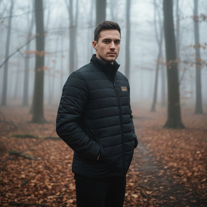 Stylish Men's Puffer Jacket, Trendy Winter Outerwear, Casual Layering Piece, Perfect for Outdoor Adventure, Gift for Men