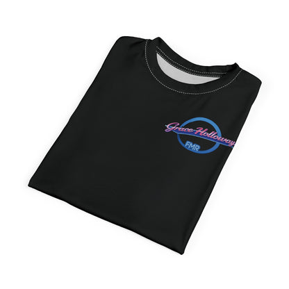 Grace Holloway Team Funmusik Radio - Unisex Cut & Sew T-Shirt Polyester - Sportswear Iron Monkey 23