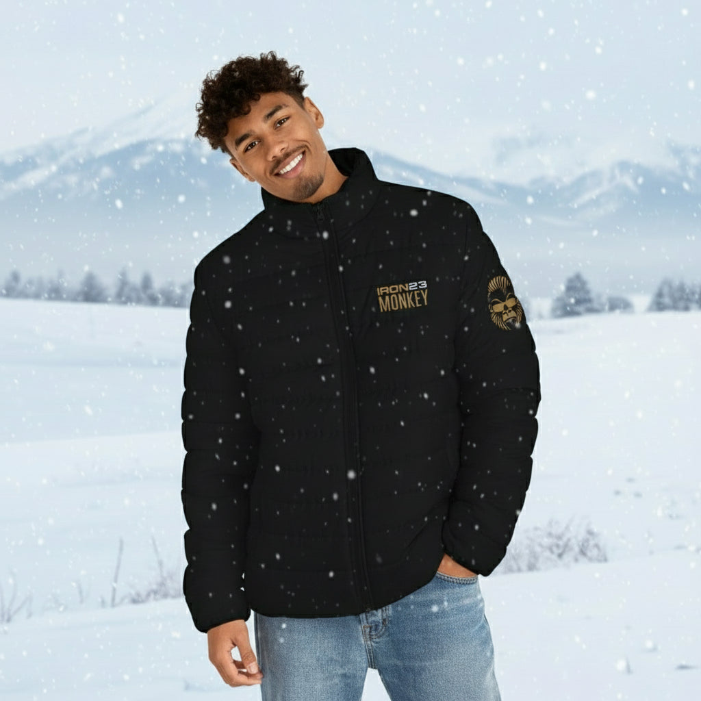 Stylish Men's Puffer Jacket, Trendy Winter Outerwear, Casual Layering Piece, Perfect for Outdoor Adventure, Gift for Men