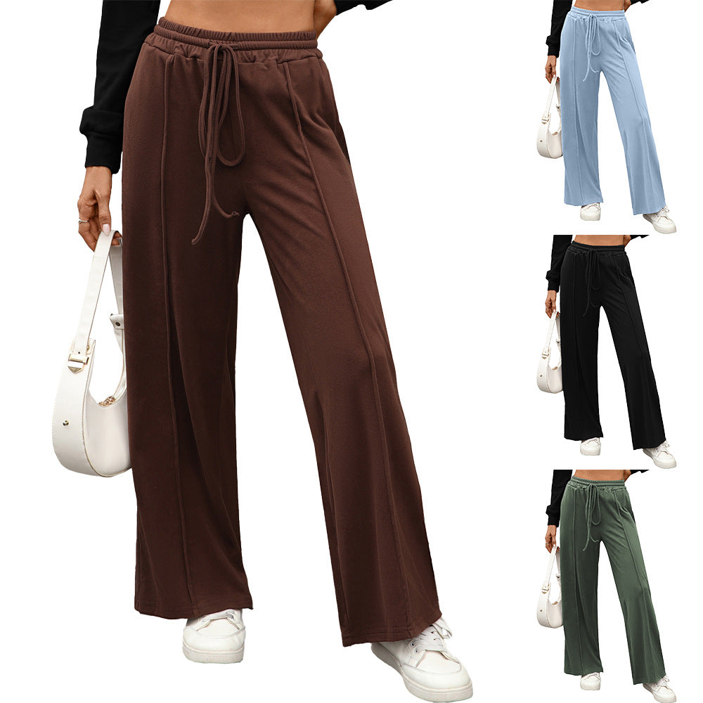 Premium Loose Pants Damen – Drawstring Hose mit Taschen & Kordelzug - Sportswear Iron Monkey 23
