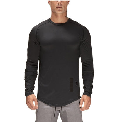 Premium Sport Shirt Herren Langarm – Quick Dry Crossfit Gym Fitness Running Rashguard - Sportswear Iron Monkey 23