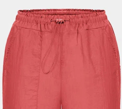 Premium Yoga-Hose Damen – Leichte Ice Silk Haremshose für Sport & Outdoor