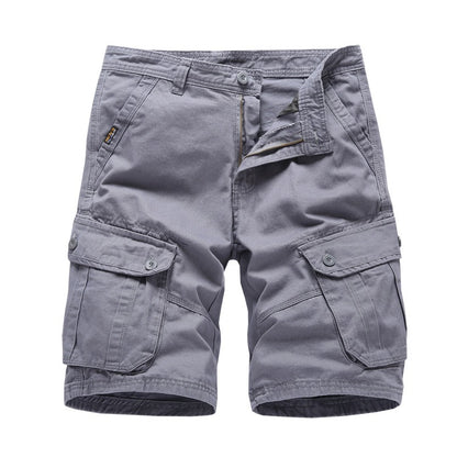 Premium Sommer Cargo Capri Herren – Loose Cotton Shorts Casual Pants Large Fit - Sportswear Iron Monkey 23
