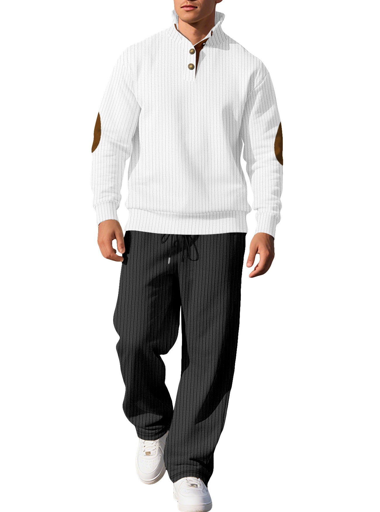 Elegante Herren Hose im 2-teiligen Herbst Anzug von eprolo, passend zu Jacke, elegante Business- oder Festmode
