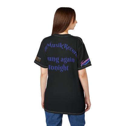 Grace Holloway Team Funmusik Radio - Unisex Cut & Sew T-Shirt Polyester - Sportswear Iron Monkey 23