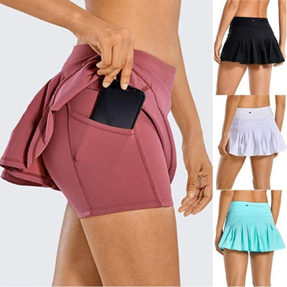 Damen 2-in-1 Skort | Tennis, Golf & Running Sportswear - Sportswear Iron Monkey 23
