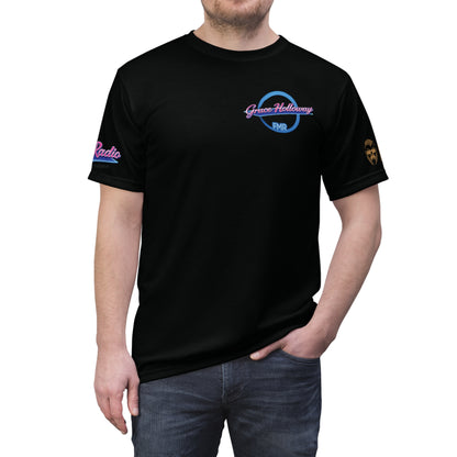 Grace Holloway Team Funmusik Radio - Unisex Cut & Sew T-Shirt Polyester - Sportswear Iron Monkey 23