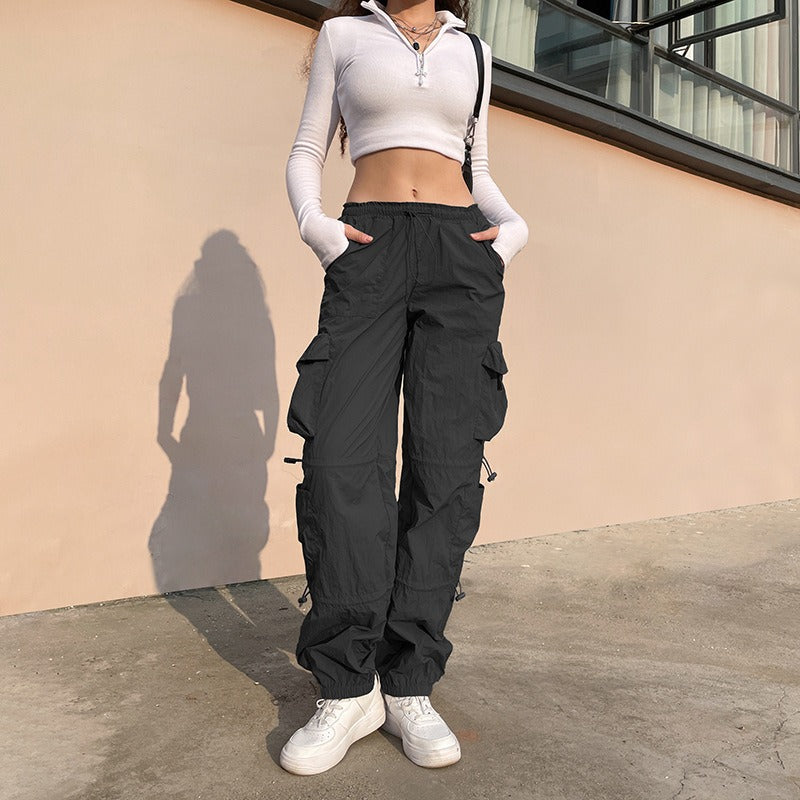 Premium Yoga-Hose Damen – Leichte Ice Silk Haremshose für Sport & Outdoor