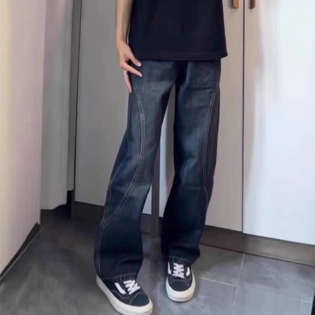 Vintage Denim Hose Herren – Straight Leg Jeans – High Street Style - Sportswear Iron Monkey 23