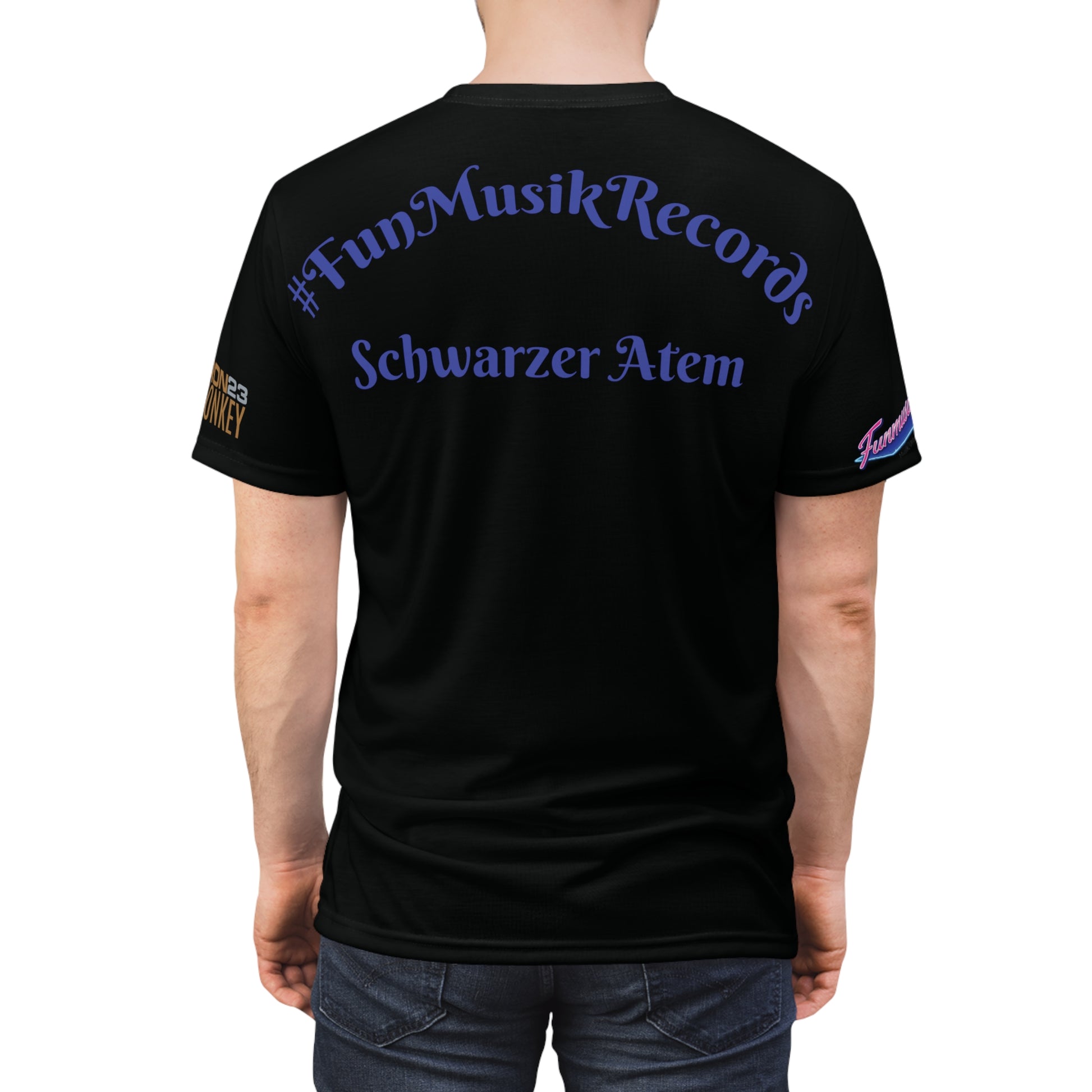 Mira Veyra Team Funmusik Radio - Unisex Cut & Sew T-Shirt Polyester - Sportswear Iron Monkey 23