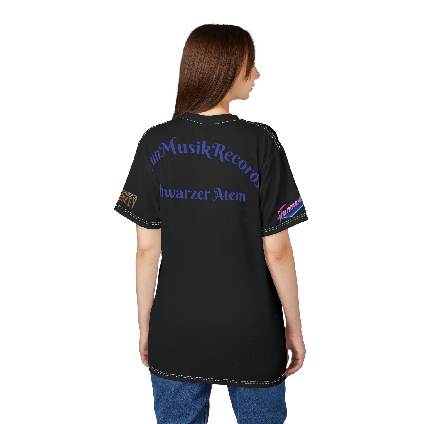 Mira Veyra Team Funmusik Radio - Unisex Cut & Sew T-Shirt Polyester - Sportswear Iron Monkey 23