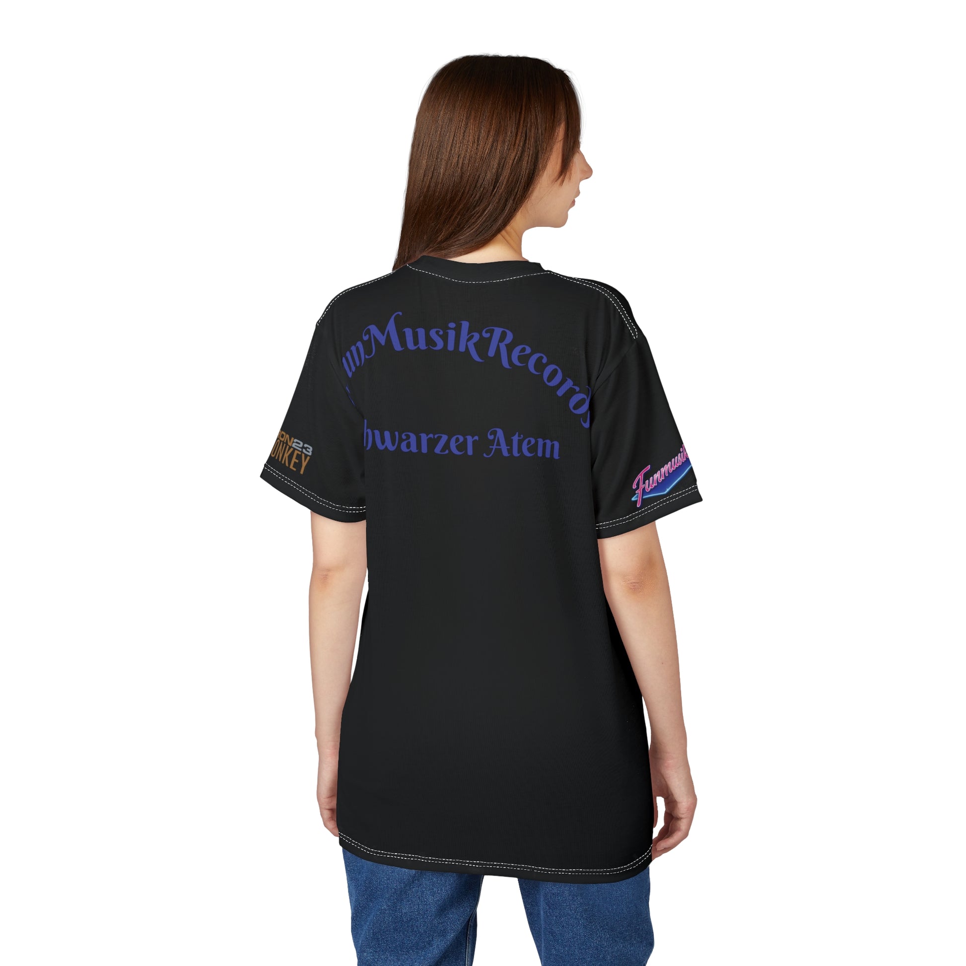 Mira Veyra Team Funmusik Radio - Unisex Cut & Sew T-Shirt Polyester - Sportswear Iron Monkey 23
