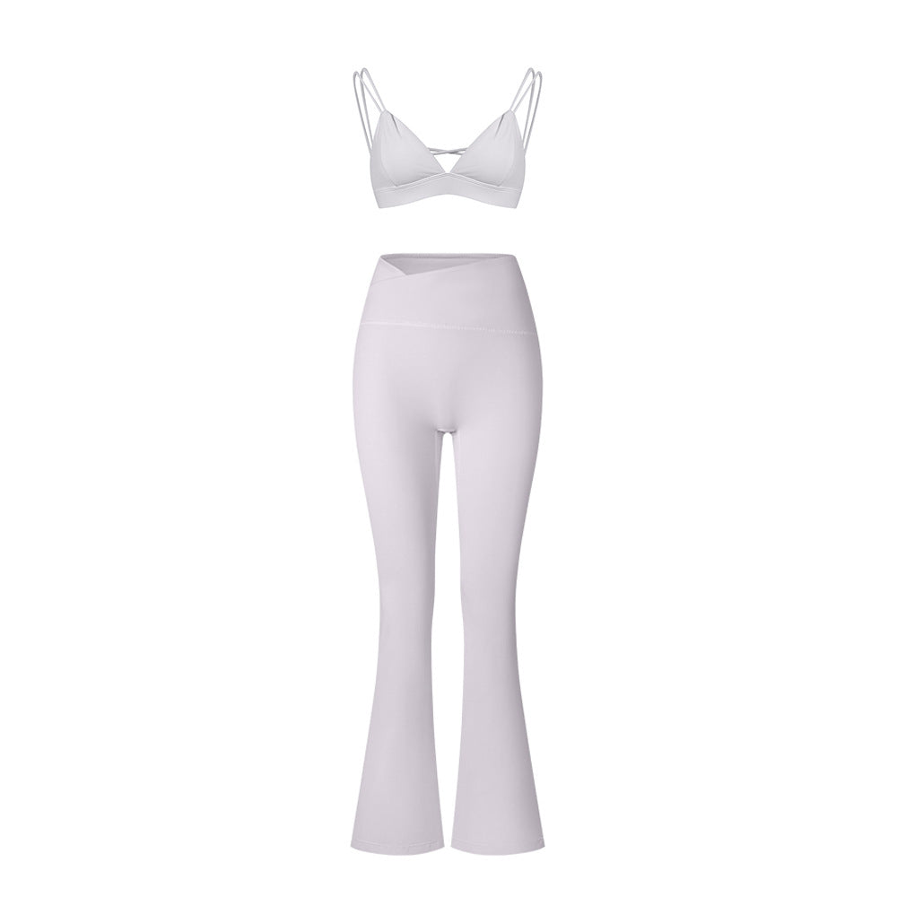 Premium Yoga-Set Damen 2-teilig – High-Waist Fitness Set mit Shaping-Effekt - Sportswear Iron Monkey 23