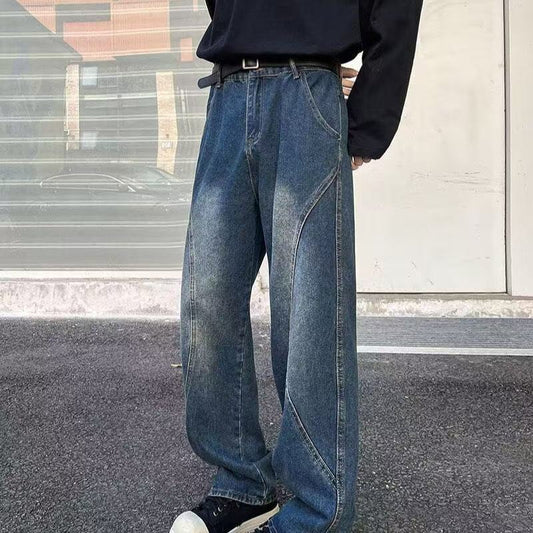 Vintage Denim Hose Herren – Straight Leg Jeans – High Street Style - Sportswear Iron Monkey 23