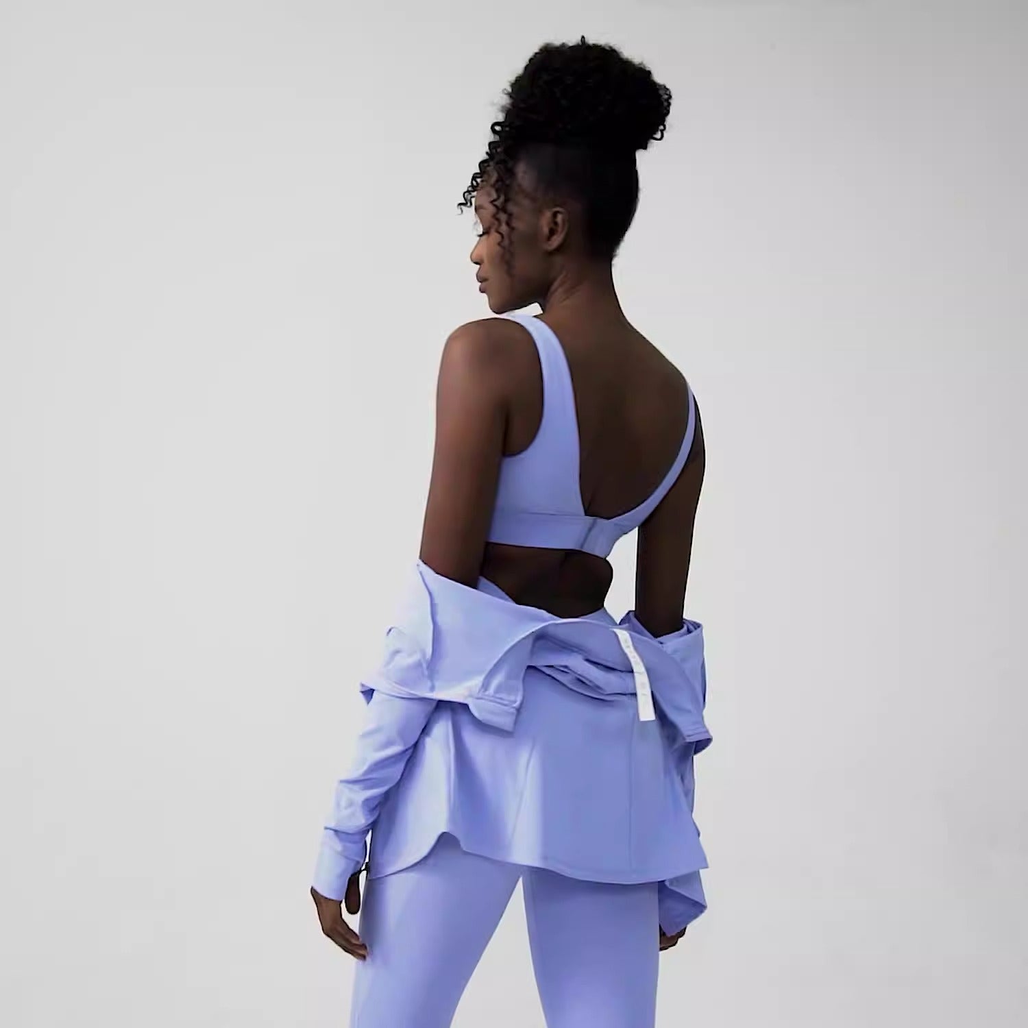 Premium Yoga-Set Damen 3-teilig – Nude Seamless Fitness Set Sport-BH, Leggings & Shorts - Sportswear Iron Monkey 23