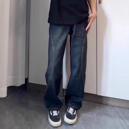 Vintage Denim Hose Herren – Straight Leg Jeans – High Street Style - Sportswear Iron Monkey 23