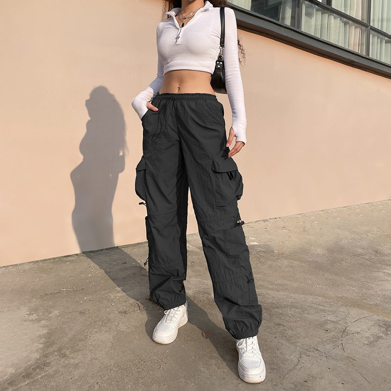 Premium Yoga-Hose Damen – Leichte Ice Silk Haremshose für Sport & Outdoor