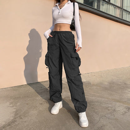 Premium Yoga-Hose Damen – Leichte Ice Silk Haremshose für Sport & Outdoor