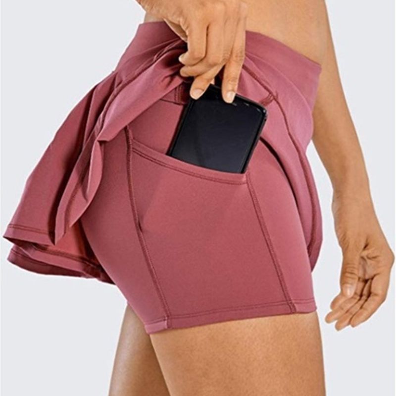 Damen 2-in-1 Skort | Tennis, Golf & Running Sportswear - Sportswear Iron Monkey 23