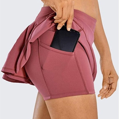 Damen 2-in-1 Skort | Tennis, Golf & Running Sportswear - Sportswear Iron Monkey 23