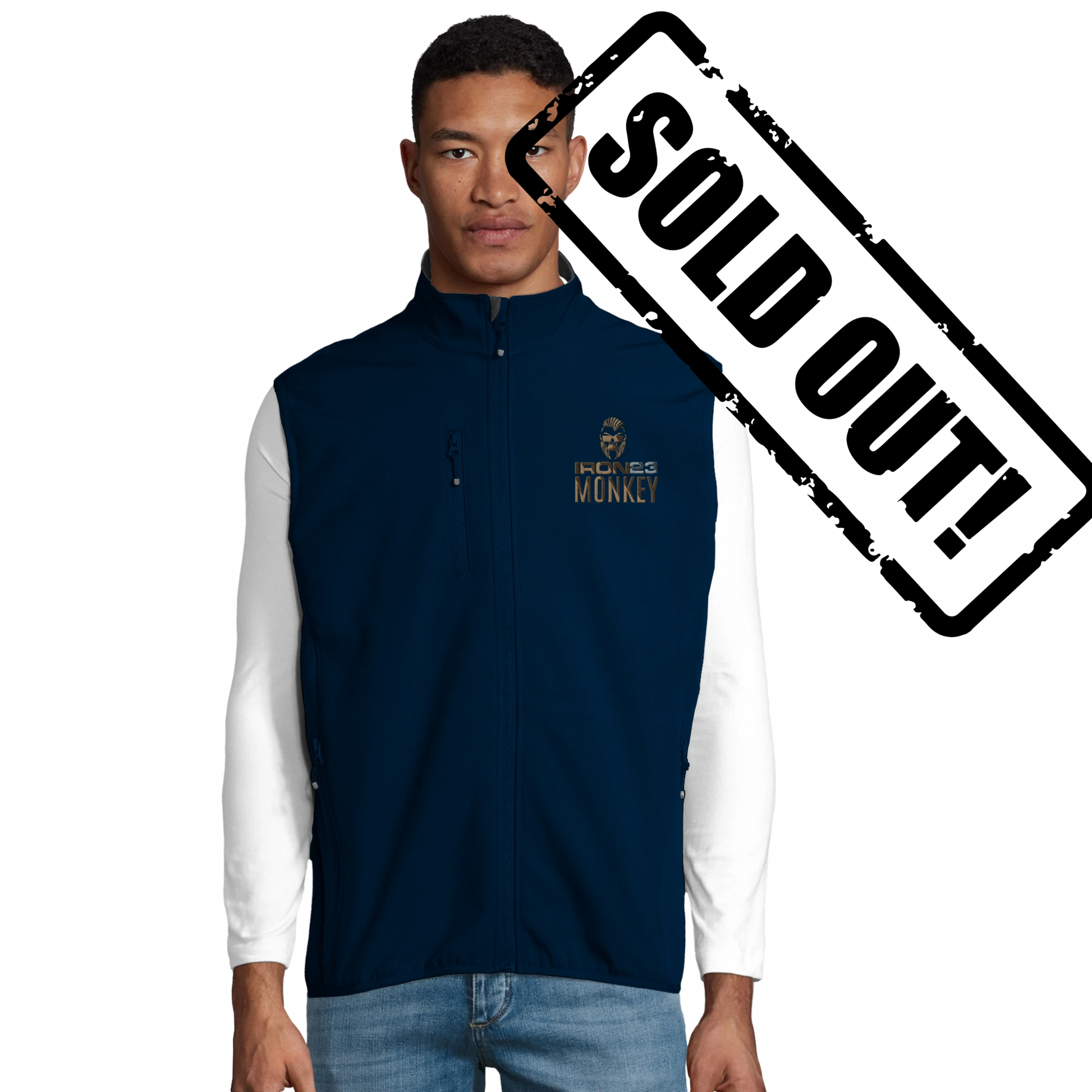 Softshell-Themoweste für Herren mit recyceltem Polyester - Sportswear Iron Monkey 23