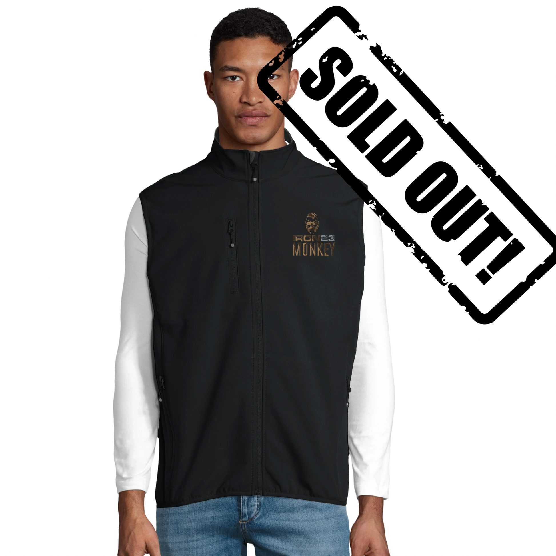 Softshell-Themoweste für Herren mit recyceltem Polyester - Sportswear Iron Monkey 23