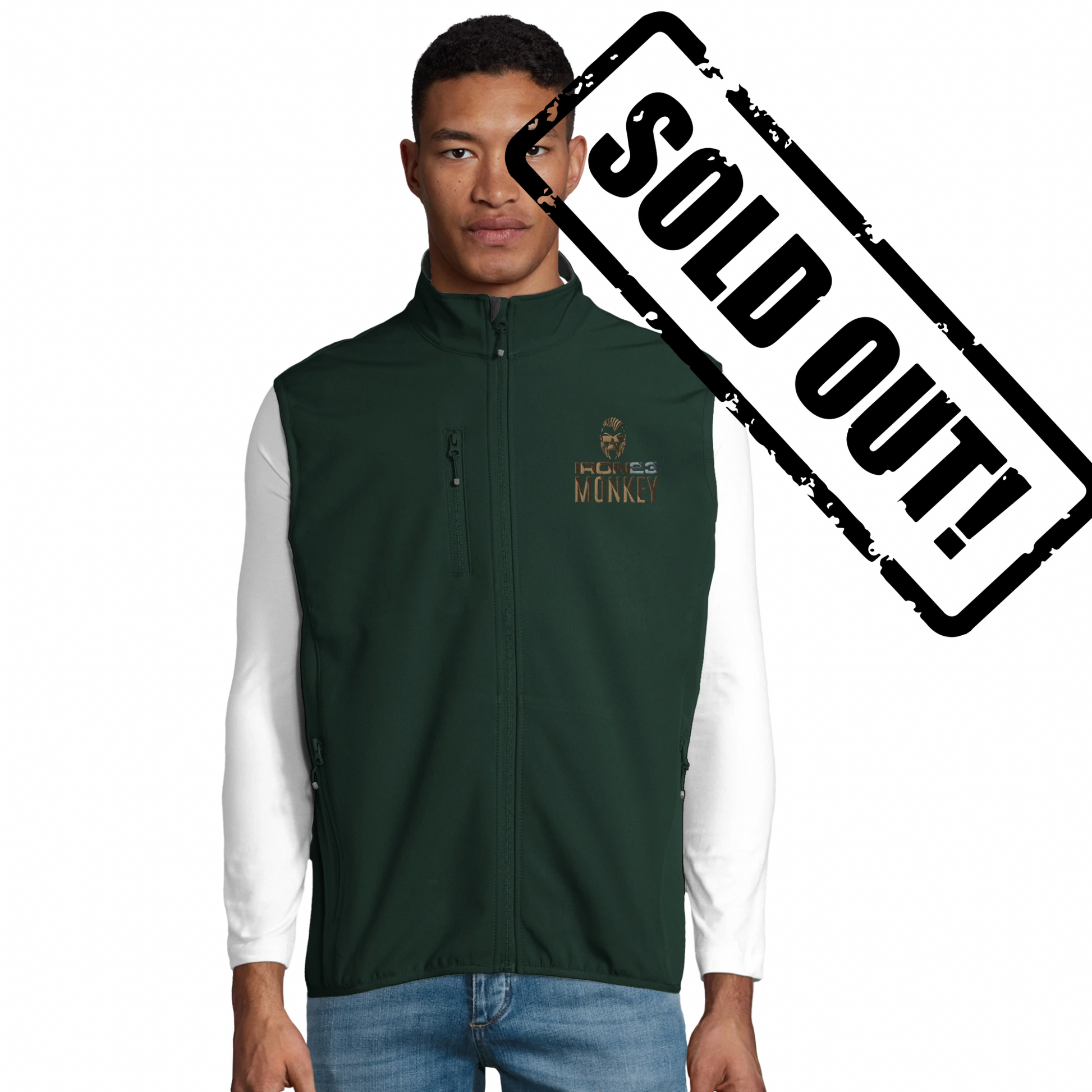 Softshell-Themoweste für Herren mit recyceltem Polyester - Sportswear Iron Monkey 23