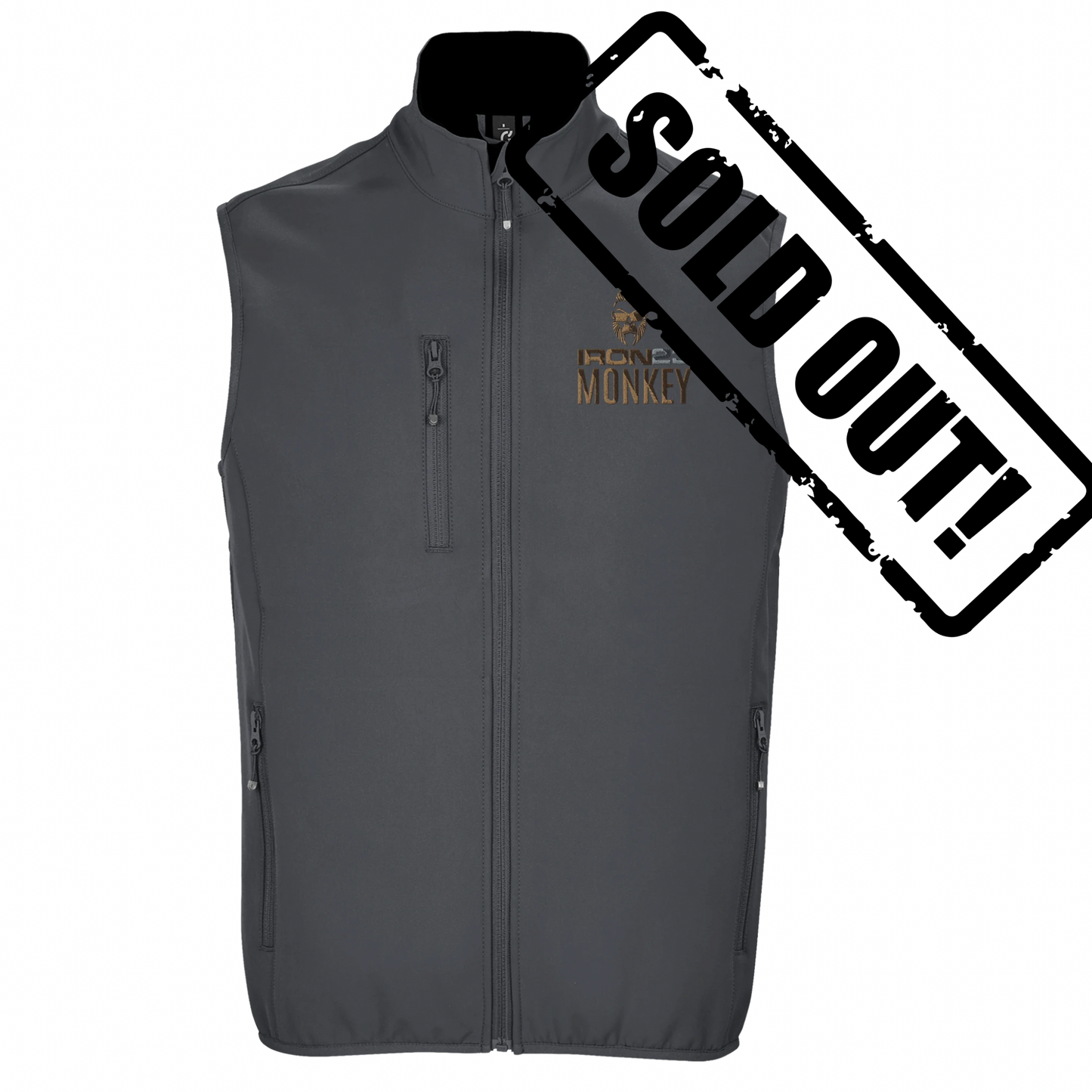 Softshell-Themoweste für Herren mit recyceltem Polyester - Sportswear Iron Monkey 23