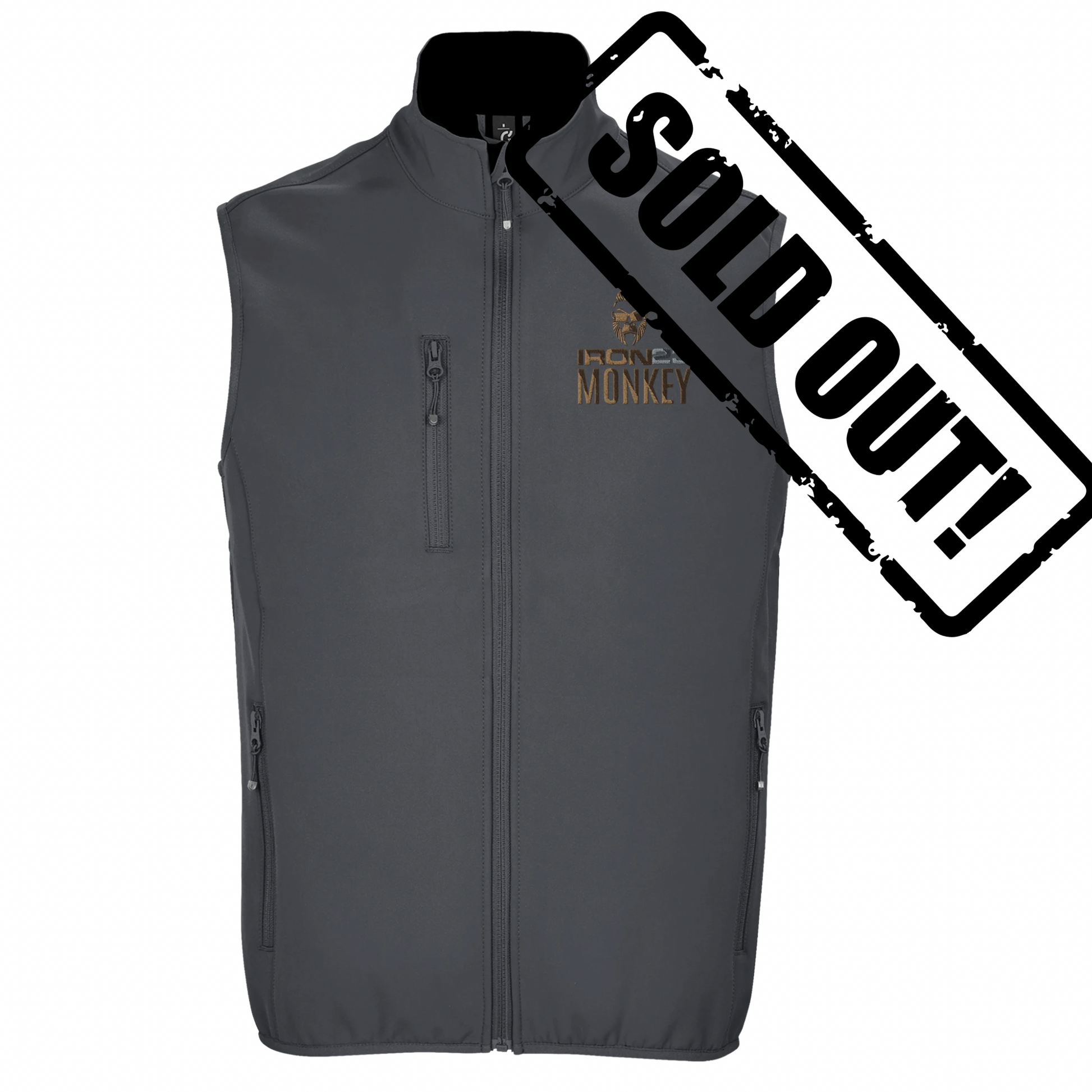 Softshell-Themoweste für Herren mit recyceltem Polyester - Sportswear Iron Monkey 23