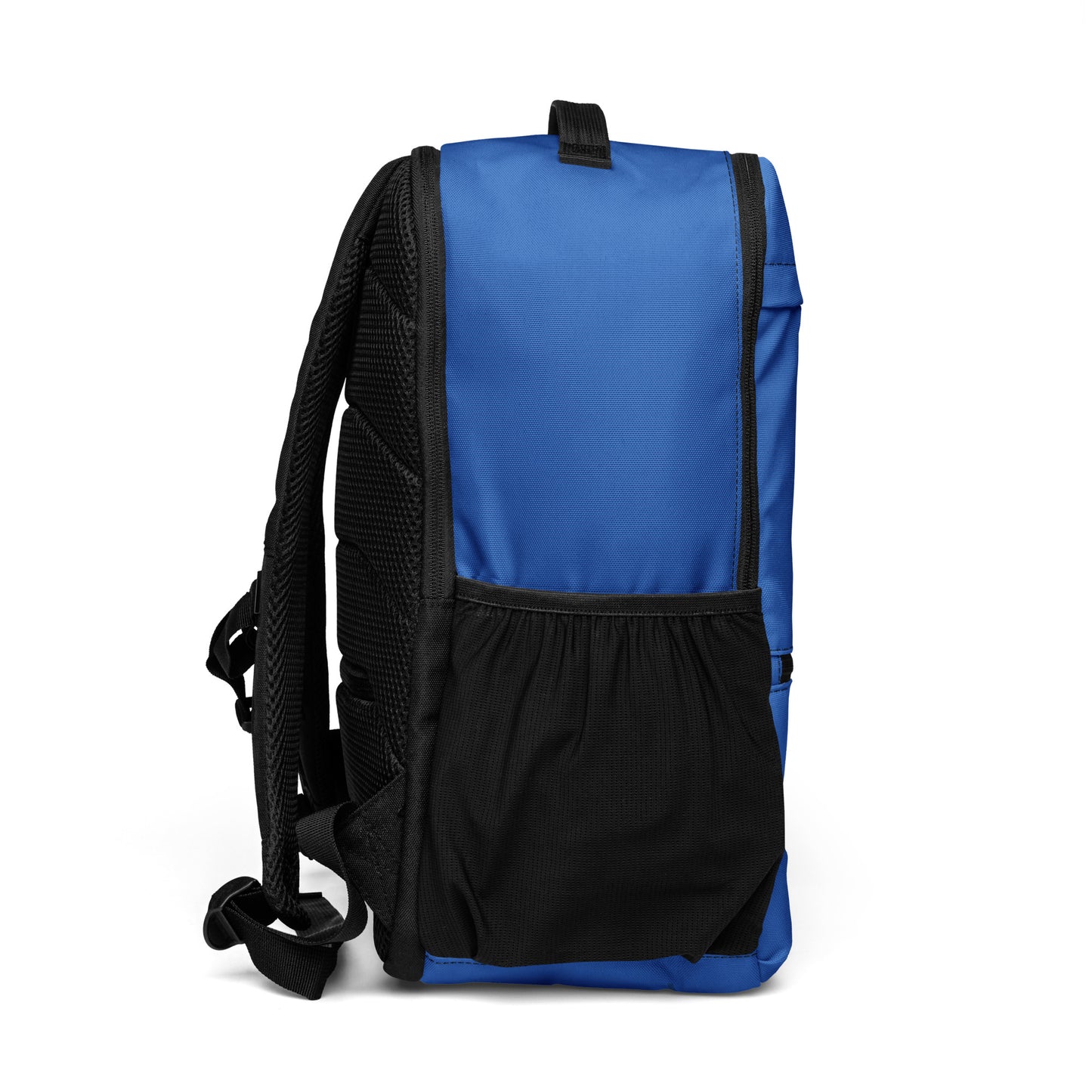 Schwarzer Allzweck-Rucksack von Sportswear Iron Monkey 23 mit All-over-Print, rechte Ansicht, strapazierfähiges Design