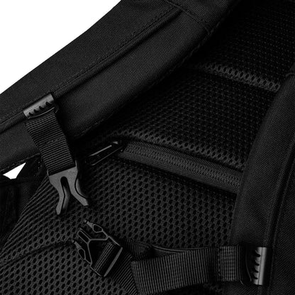 Allzweck-Rucksack von Sportswear Iron Monkey 23 mit All-Over-Print in Weiß, praktische Tasche für den Alltag