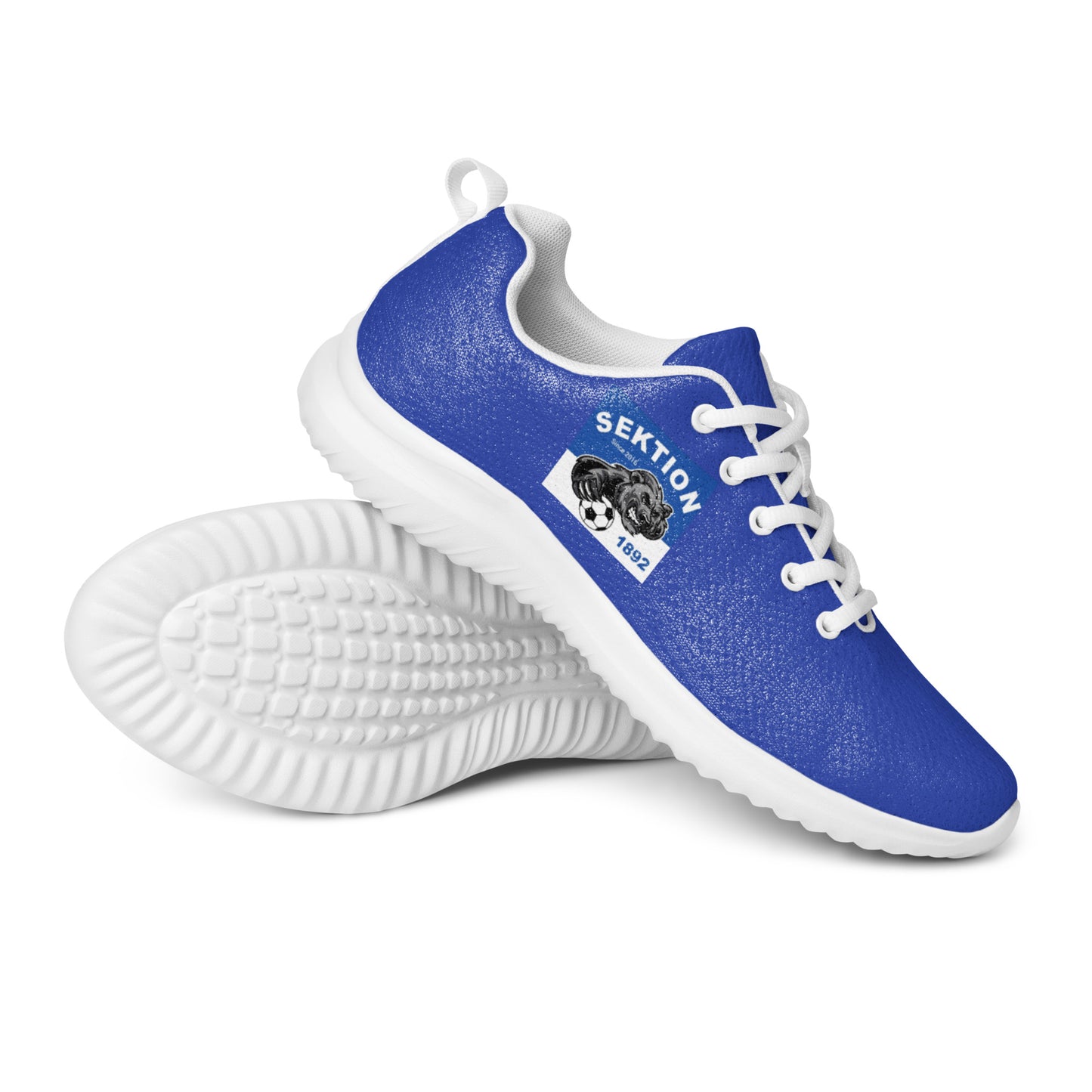 Weiße Herren-Turnschuhe von Sportswear Iron Monkey 23, sportliches Design, vorne sichtbar, ideal für sportliche Aktivitäten.