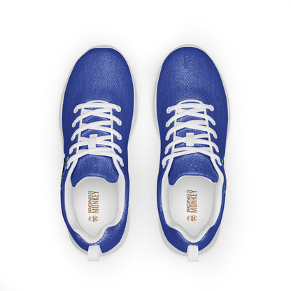 Weiße Herren-Turnschuhe von Sportswear Iron Monkey 23, Vorderansicht, bequeme Sportschuhe für Männer