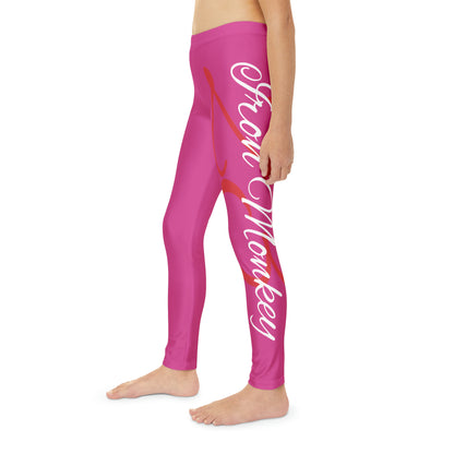 Youth Full-Length Leggings (AOP) - Sportswear Iron Monkey 23