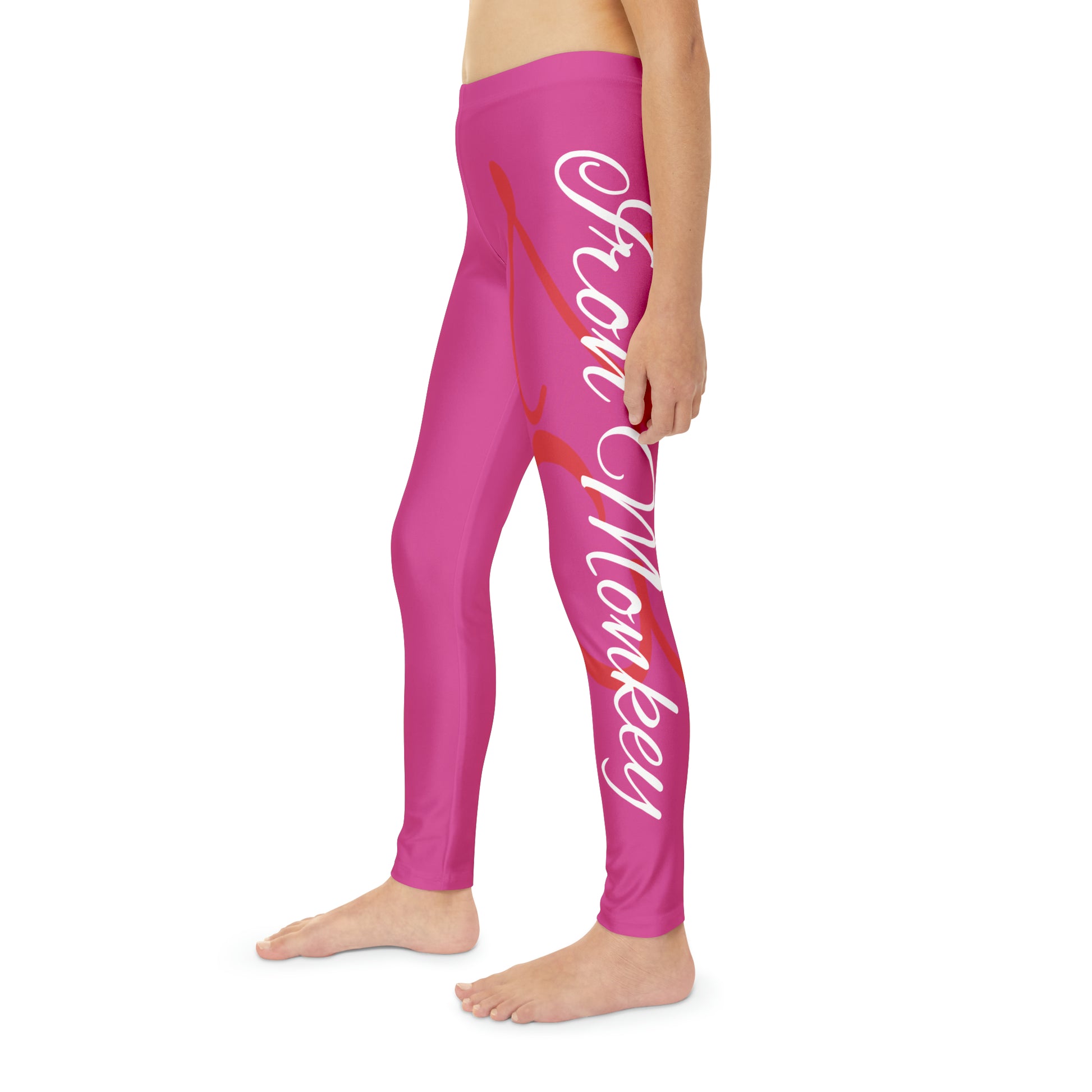 Youth Full-Length Leggings (AOP) - Sportswear Iron Monkey 23