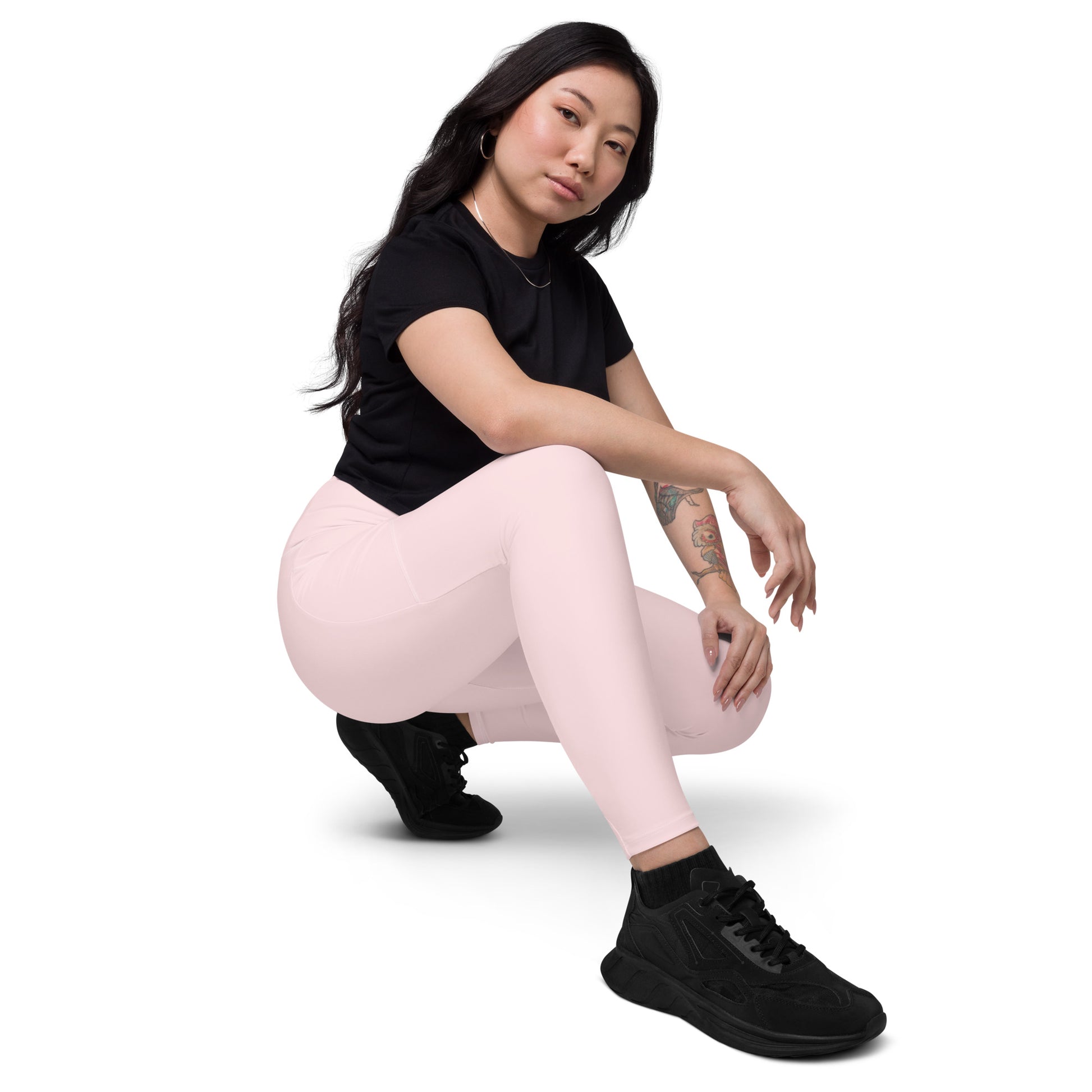 V-Bund-Leggings mit Taschen - Sportswear Iron Monkey 23