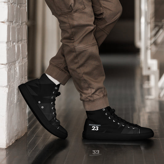 High-Top Leinenschuhe für Herren - Sportswear Iron Monkey 23